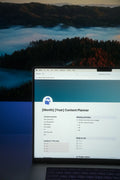 the creator's content planner